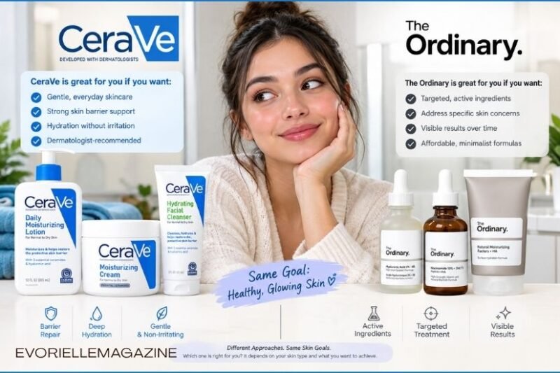 I Am a Gen Z Woman. How Does CeraVe Compare to The Ordinary in Terms of Skincare Effectiveness?